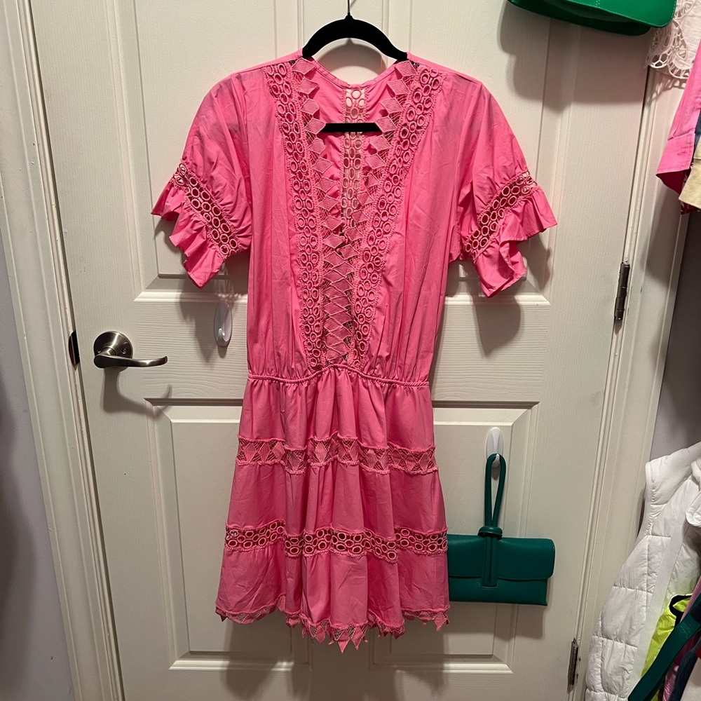 Pink Lace women’s dress !